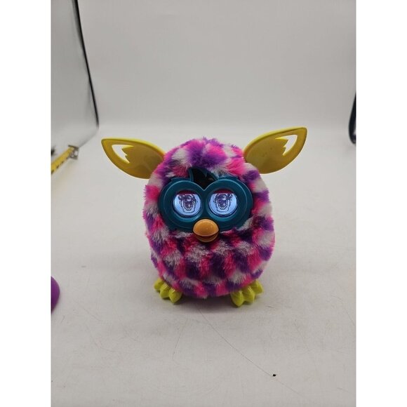 FURBY 2012 Peacock Hasbro Boom Interactive Toy Turquoise Blue Green Pink TESTED